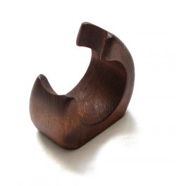 New Stand Rack Hold Solid Wood For 1 Smoking Pipe Snail 2