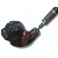 7.8 inch First Class Pipe Hand Carved Tobacco Smoking Pipe Cocker