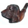 7.8 inch First Class Pipe Hand Carved Tobacco Smoking Pipe Cocker