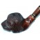 7.8 inch First Class Pipe Hand Carved Tobacco Smoking Pipe Cocker