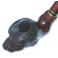 7.8 inch First Class Pipe Hand Carved Tobacco Smoking Pipe Cocker