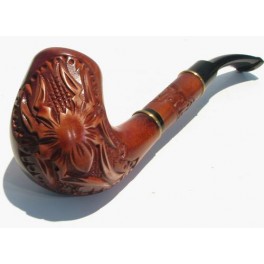 Spider 7.25 inch Hand Carved Tobacco Smoking Pipe Woodworking Unique