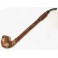 Leather 15.7 inch New Design Unique Hand Carved Long Smoking Pipe Hookah Eagle