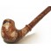 Leather 15.7 inch New Design Unique Hand Carved Long Smoking Pipe Hookah Eagle