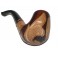 New Wooden 5.6 inch Ukraine Hand Carved Tobacco Smoking Pipe * Tryzub *