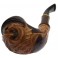 Difficult Hand Carved Large Tobacco Smoking Pipe Pipes * Dragon * for 9 mm filter