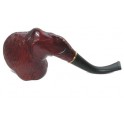 HAND CARVED Tobacco Smoking Pipe * Mammoth * for direct smoking