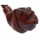 7.8 inch First Class Pipe Hand Carved Tobacco Smoking Pipe Bulldog