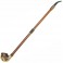 Extra Long 25 inches Hand Carved Smoking Pipe Hookah Dragon 