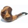 7.2 inch Tobacco Smoking  Pipe Eagle on Globee