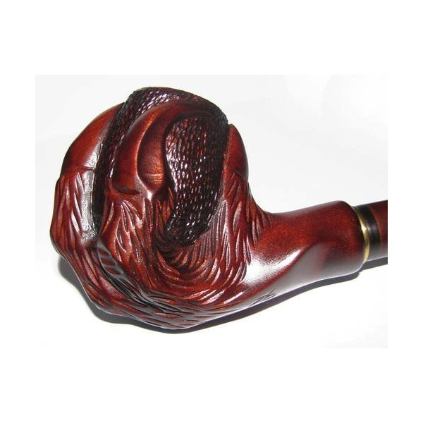 Dragon Head Self-Standing for 9 mm Tobacco Smoking Pipe Difficult carving 