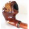 (New Wooden 7.2 inch Super Dragon Hand Carved Tobacco Smoking Pipe