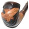 New Wooden 7.2 inch Hand Carved Tobacco Smoking Pipe Shark