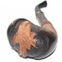 New Wooden 7.2 inch Hand Carved Tobacco Smoking Pipe Shark