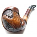 New Capercaillie Bird 7.2 inch Hand Carved Tobacco Smoking Pipe