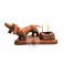 Wooden Stand for Pipe Dachshund Dog Rack Tobacco Smoking Pipes Hand Carved Sculpture