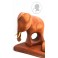 Desktop Smoking Pipe Stand Rack Display Elephant Hand Carved Sculpture