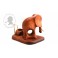 Desktop Smoking Pipe Stand Rack Display Elephant Hand Carved Sculpture