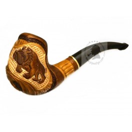 Bulldog New Carved Tobacco Smoking Pipe 5.8 inch Hand Made
