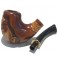 Russian Eagle 5.6 inch Hand Carved Tobacco Smoking Pipe