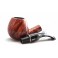 5.6 inch / 140 mm Handmade Briar Tobacco Smoking Pipe For 9 mm Filter GG