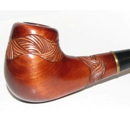 Breeze 6.25 inch New Hand Carved Hand Made Tobacco Smoking Pipe
