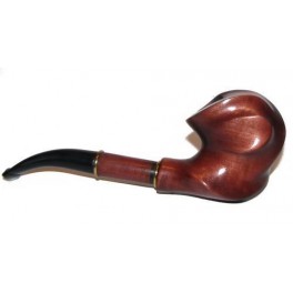 Expression Hand Carved Long Tobacco Smoking Pipe 7.5 inch