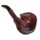 Expression Hand Carved Long Tobacco Smoking Pipe 7.5 inch