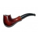 Saddle Hand Made Hand Carved Tobacco Smoking Pipe 5.8 inch