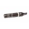 Black Cigarette Holder Mouthpiece for Slim holders With metal cool filter 3.0 inch / 75 mm