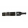 Black Cigarette Holder Mouthpiece for Super Slim holders With metal cool filter 3.0 inch / 75 mm