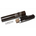 Black Super Slim Cigarette holder Authors Cigarette Holder with metal coll filter 3.6 inch / 95 mm