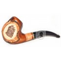 Hand Carved 5.6 inch Tobacco Smoking Pipe Frigate