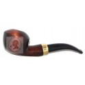 Pilgrim Smoking Pipe Handmade 5.7 inch Pear Tree