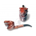 8.12 inch First Class Pipe Hand Carved Tobacco Smoking Pipe *Dragon Head*