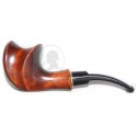 Hand Carved Tobacco Smoking Pipe * COMET * for 9 mm Made by Artisan, handmade
