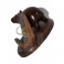 Stand for iPhone etc Mobile Cell Phone Holder Universal Wooden Handmade * Hippo *