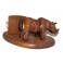 Stand for Mobile Cell Phone Holder Universal Natural Wooden Mobiles * Rhino *