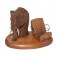 Stand for Mobile Cell Phone Holder Universal Natural Wooden Mobiles * Mammoth *