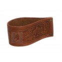 Stand Rack Hold Case For one Smoking Pipe Leather Stand for Pipe