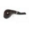 Beechwood Tobacco Smoking Pipe, + metal cooling filter NIB Handmade carved pipes