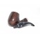 NIB Handmade Beechwood Tobacco Smoking Pipe, + metal cooling filter