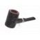BRIAR Smoking Pipe, tobacco smoking pipe, smoking pipe POKER Black - GG Brand