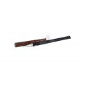 7.6 inch / 190 mm for Super Slim size New Briar Brown Cigarette Holder Mouthpiece holders With + metal cooling filter