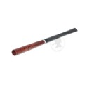 Briar Cigarette Holder Mouthpiece for Slim holders With metal cool filter 190 mm / 7.6" Mahogany
