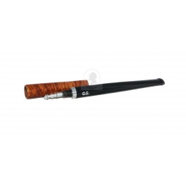 130 mm / 5.1" Yellow Briar Cigarette Holder Mouthpiece for Regular holders With metal cool filter