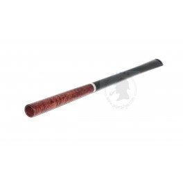 190 mm Tobacco Cigarette Holder, Italy BRIAR + removable filter, Standard Size, Mahogany