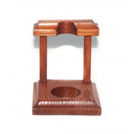 Tobacco Smoking Pipe Stand Rack Holder,Natural Wood, Brand New, Handmade, Carved, Wood Arch