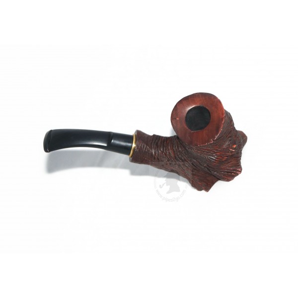 Boots Difficult Carving Tobacco Smoking Pipe Handmade Self Standing for 9 mm 