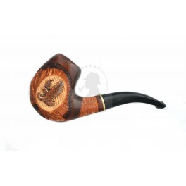 New Hand Carved Tobacco Smoking Pipe Metal Eagle